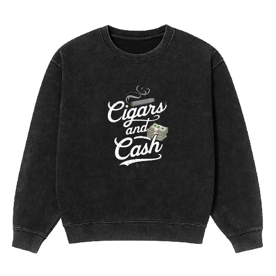 Mobster Gangster Mafia Organized Crime Boss Mineral Wash Sweatshirts