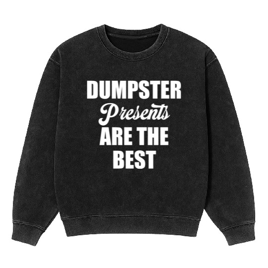 Dumpster Presents Are The Best Eco-friendly Mineral Wash Sweatshirts