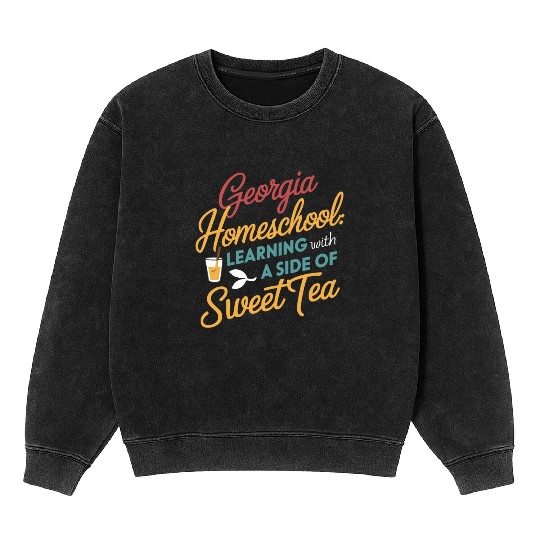 Georgia Homeschool Adventures Georgia Mineral Wash Sweatshirts