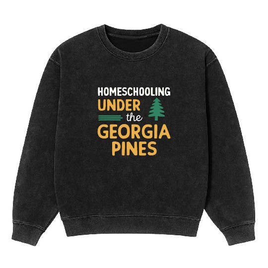 Georgia Homeschool Adventures Georgia Mineral Wash Sweatshirts