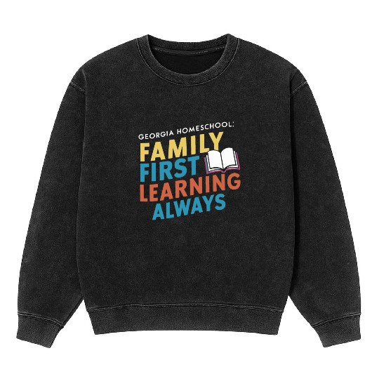 Georgia Homeschool Adventures Georgia Mineral Wash Sweatshirts