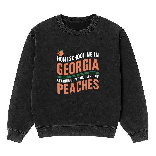 Georgia Homeschool Adventures Georgia Mineral Wash Sweatshirts
