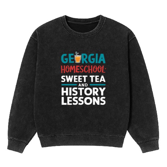 Georgia Homeschool Adventures Georgia Mineral Wash Sweatshirts