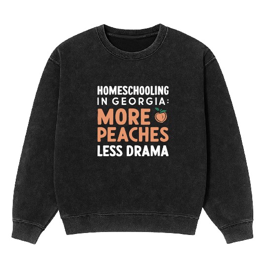 Georgia Homeschool Adventures Georgia Mineral Wash Sweatshirts