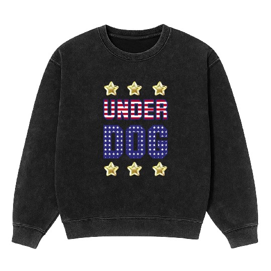 UnderDog Kamala Harris 2024 - President Election Mineral Wash Sweatshirts