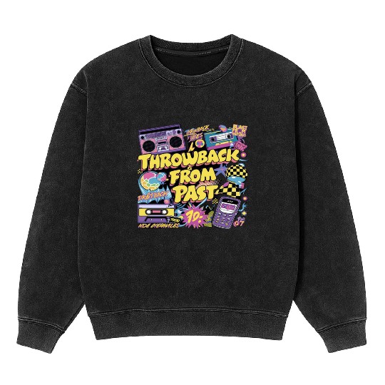 Early 90s and 2000s | Y2K fashion Mineral Wash Sweatshirts