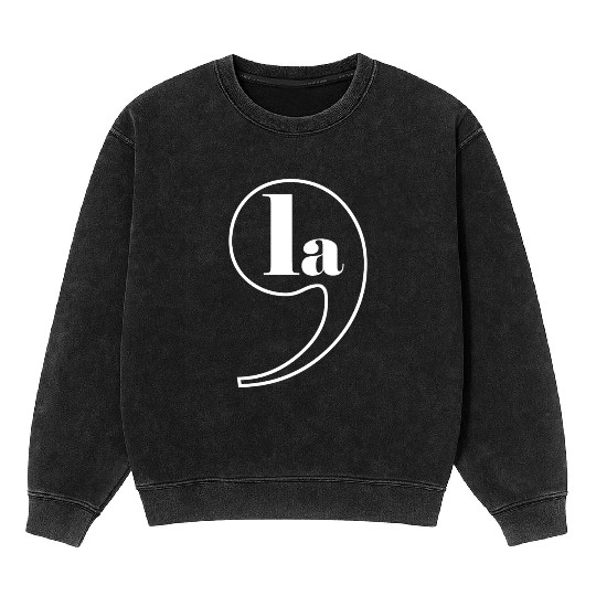 Comma La - Kamala Harris 2024 - 'La US Election 24 Mineral Wash Sweatshirts