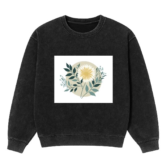 Wildflower Whisper Mineral Wash Sweatshirts
