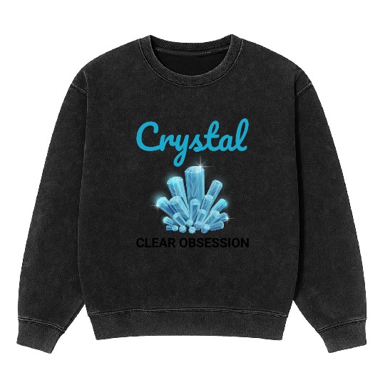 Crystal Collecting Rock Hunting Mineral Collector Mineral Wash Sweatshirts