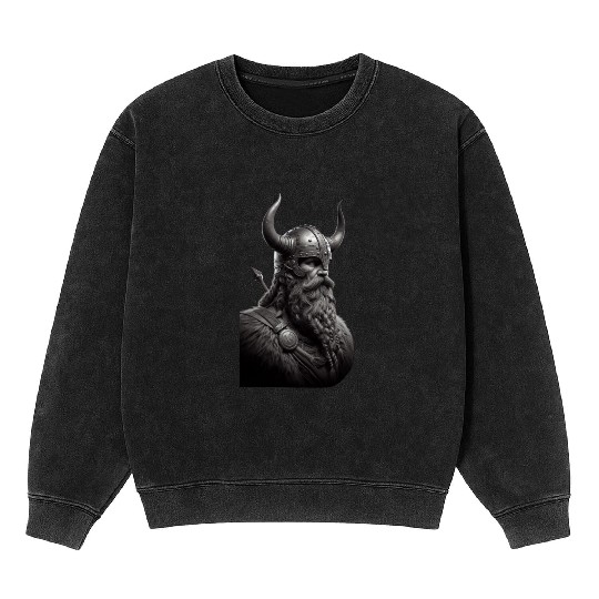 Berserker Viking warrior Celtic Berserker Mineral Wash Sweatshirts