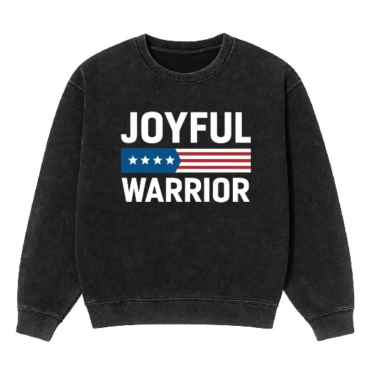 Joyful Warrior American Mineral Wash Sweatshirts