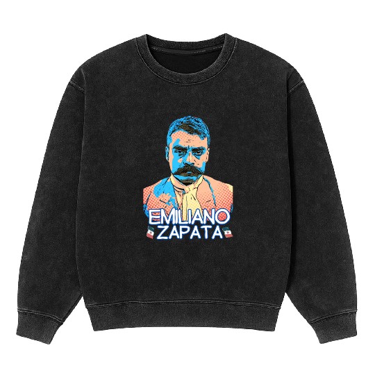 Emiliano Zapata Mineral Wash Sweatshirts