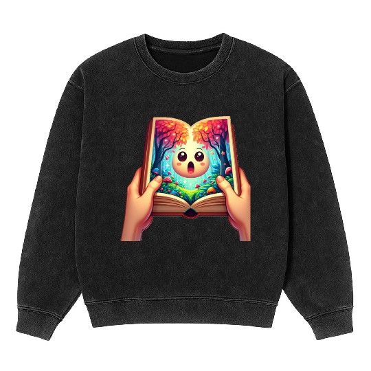 you turned the page Mineral Wash Sweatshirts