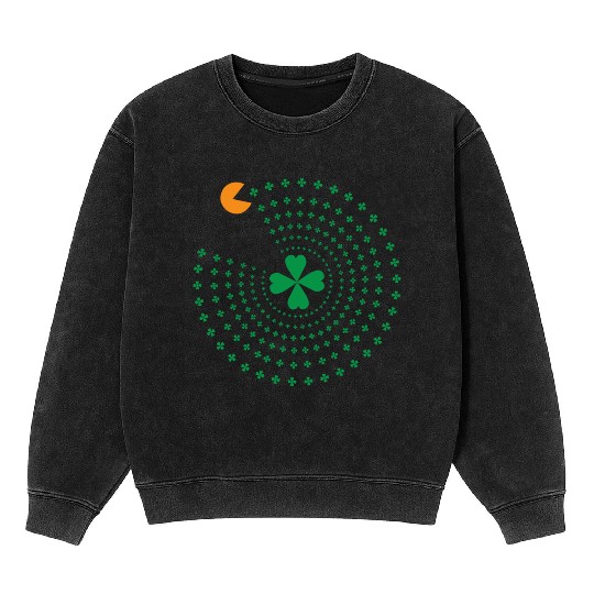 St Patrick Pacman Mineral Wash Sweatshirts