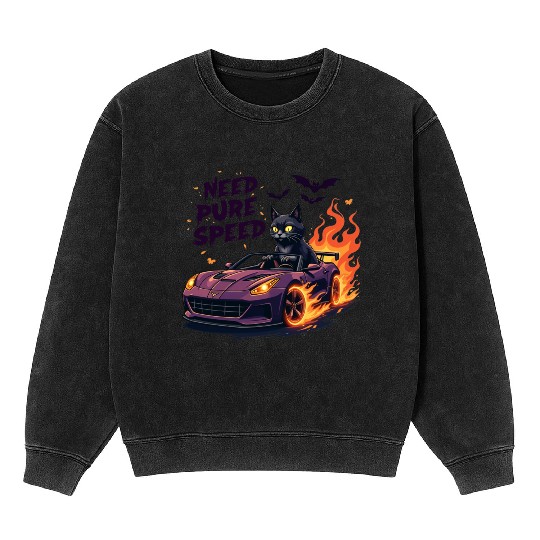 Best typography inspirational design Mineral Wash Sweatshirts