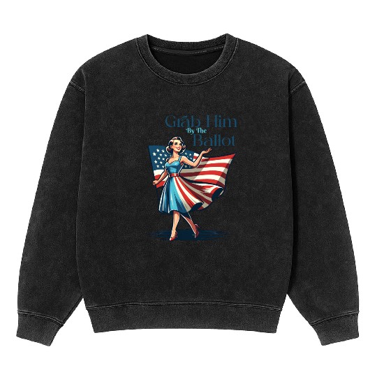 Election USA 2024 Mineral Wash Sweatshirts design