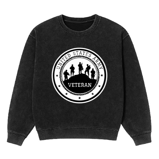 US Army Veteran LIKE US ON FACEBOOK # Mineral Wash Sweatshirts
