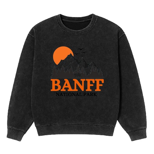 Banff National Park Mineral Wash Sweatshirts