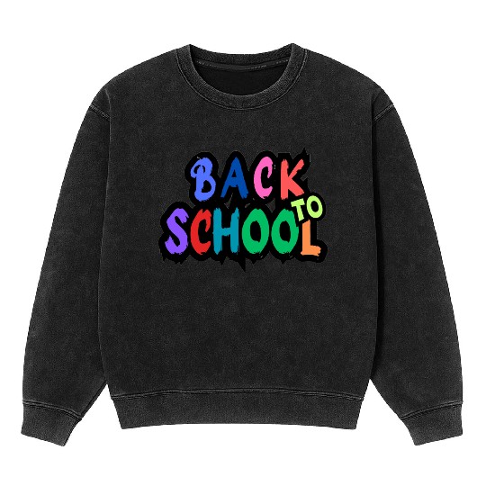 back to school Mineral Wash Sweatshirts