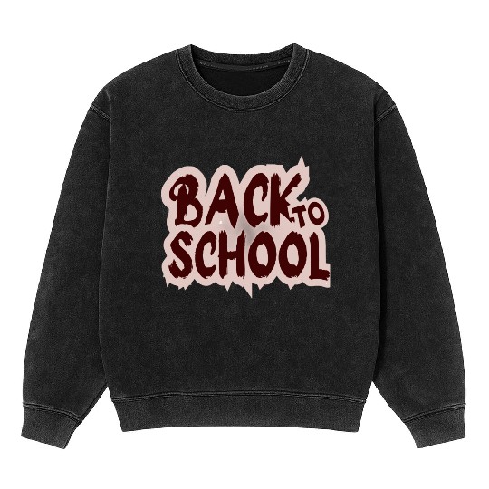 back to school Mineral Wash Sweatshirts
