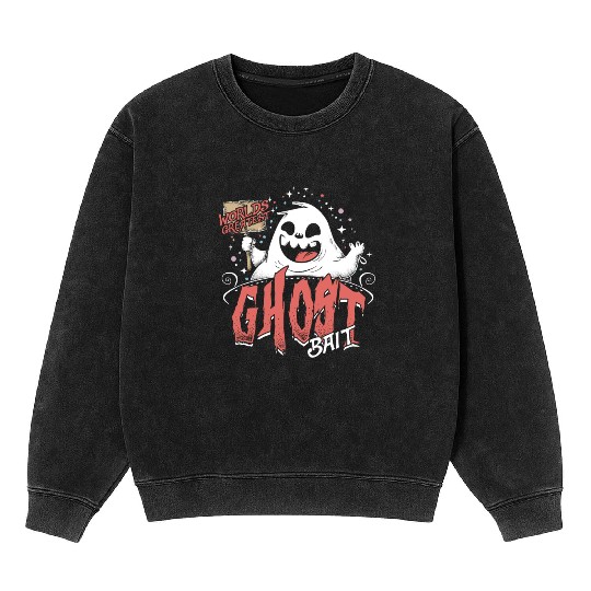 Worlds Greatest Ghost Bait Mineral Wash Sweatshirts