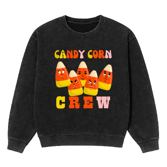 Candy Corn Crew Mineral Wash Sweatshirts