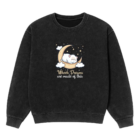 Guinea Pig Wheek Dreams Are Made Of This Mineral Wash Sweatshirts