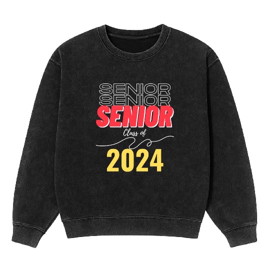 Senior Class of 2024 Mineral Wash Sweatshirts