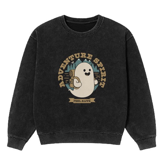 Adventure Spirit Mineral Wash Sweatshirts