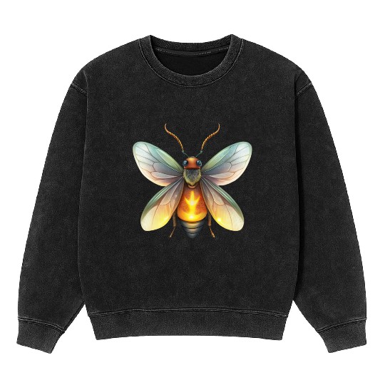 Shiny Firefly Mineral Wash Sweatshirts