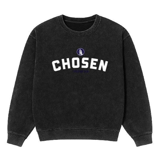 Chosen Christian Design Mineral Wash Sweatshirts