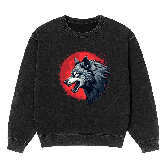 Fierce Moon Mineral Wash Sweatshirts