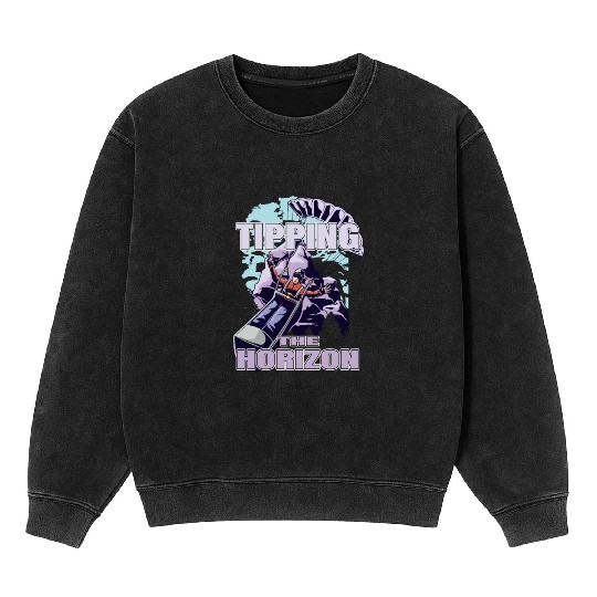 Tipping the Horizon Mineral Wash Sweatshirts