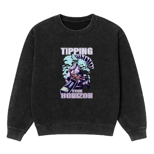 Tipping the Horizon Mineral Wash Sweatshirts
