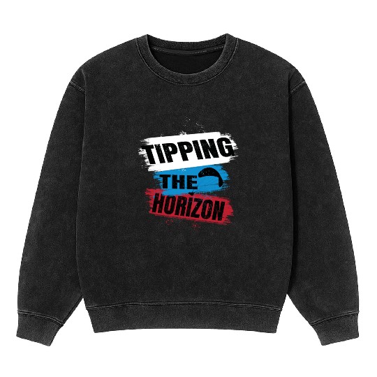 Tipping the Horizon Mineral Wash Sweatshirts