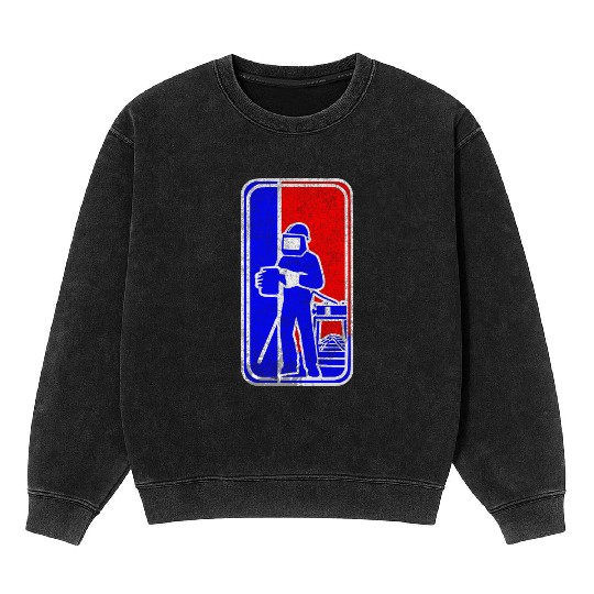 Major League Welder Sticker – Iconic Welder Life D Mineral Wash Sweatshirts
