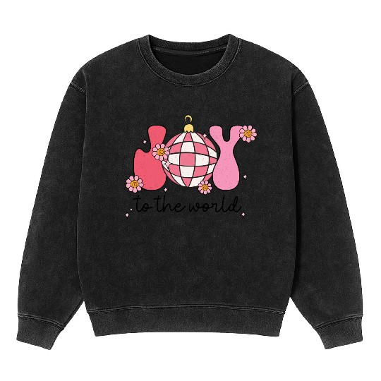 JOY TO THE WORLD Mineral Wash Sweatshirts