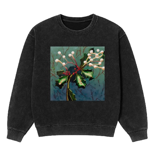 Your mistletoe Mineral Wash Sweatshirts