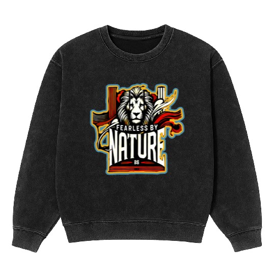 Fearless By Nature Mineral Wash Sweatshirts