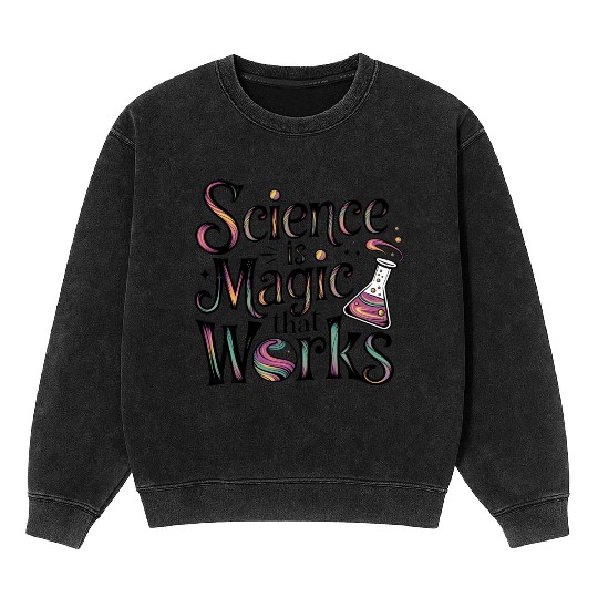 Science Powerhouse Mineral Wash Sweatshirts