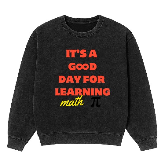 math teacher Mineral Wash Sweatshirts
