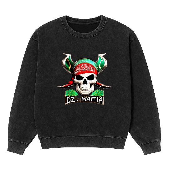 Crâne de pirate dzm 5 Mineral Wash Sweatshirts