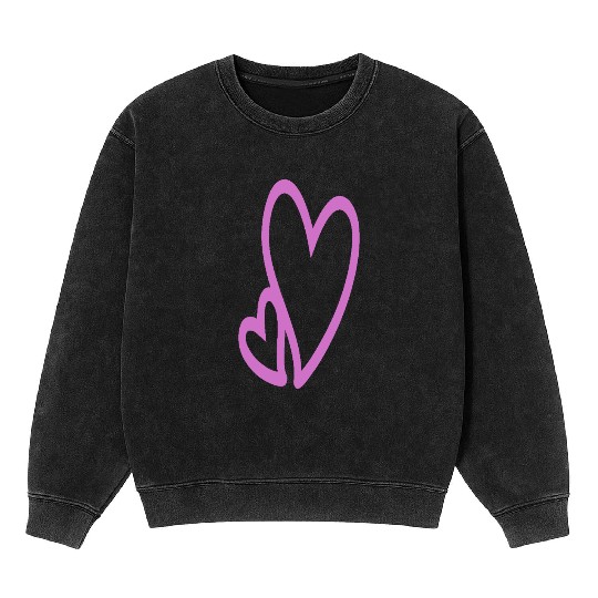 Valentines Day Mineral Wash Sweatshirts