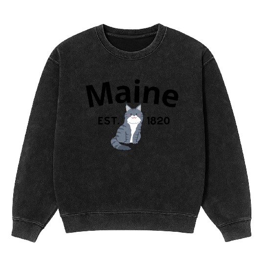 Maine Mineral Wash Sweatshirts