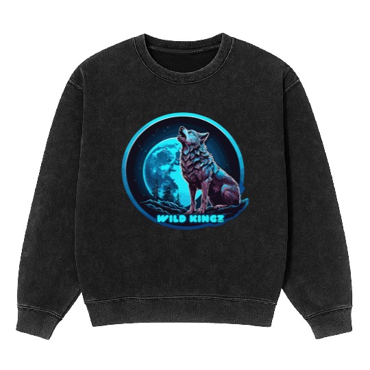 Midnight Mineral Wash Sweatshirts