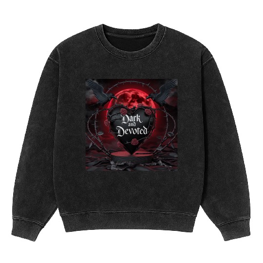 Devote saint Valentine Mineral Wash Sweatshirts