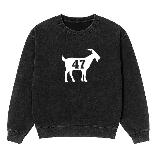 Goat 47 Trump Number 47 President Trump Goat pre47 Mineral Wash Sweatshirts