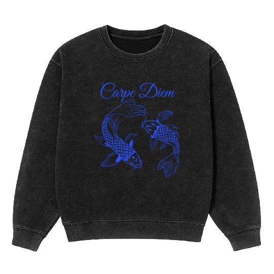 Carpe Diem Mineral Wash Sweatshirts