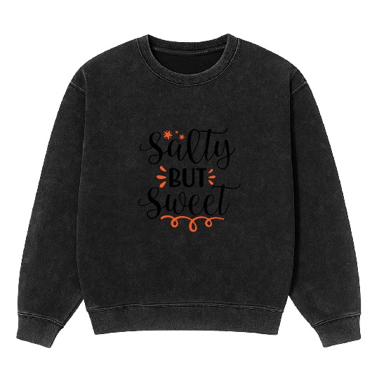 Salty but sweet Mineral Wash Sweatshirts
