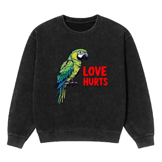 Love Hurts Mineral Wash Sweatshirts
